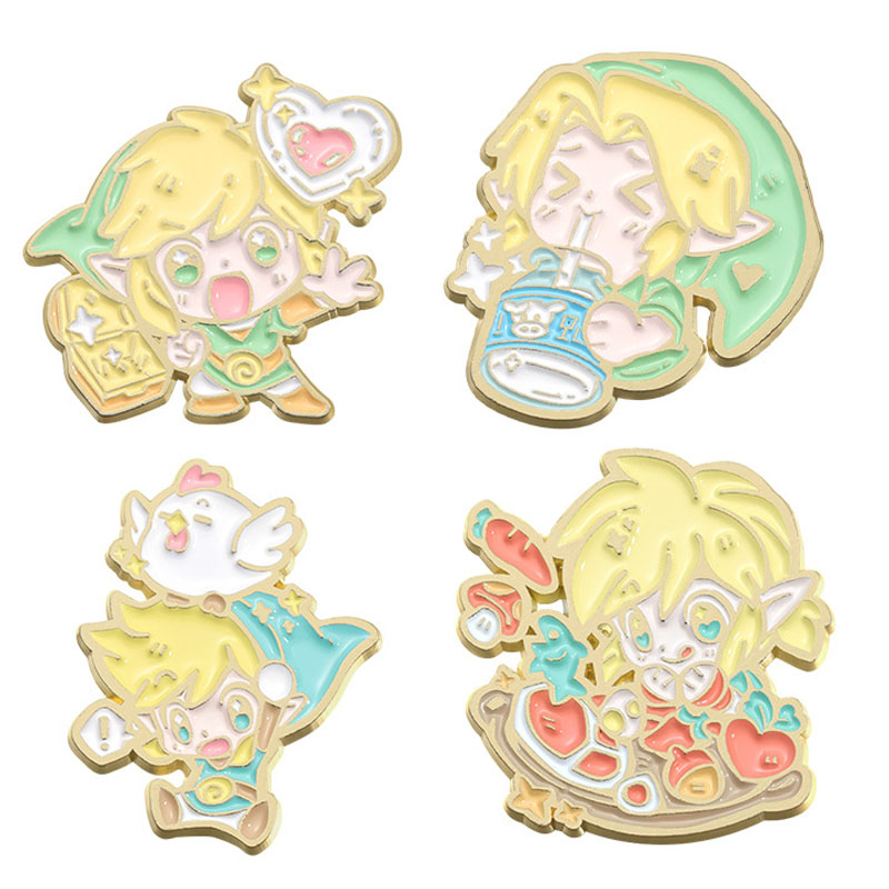Adventure Game Badges Enamel P - Women'S Clothing And Accessories のレビューと価格