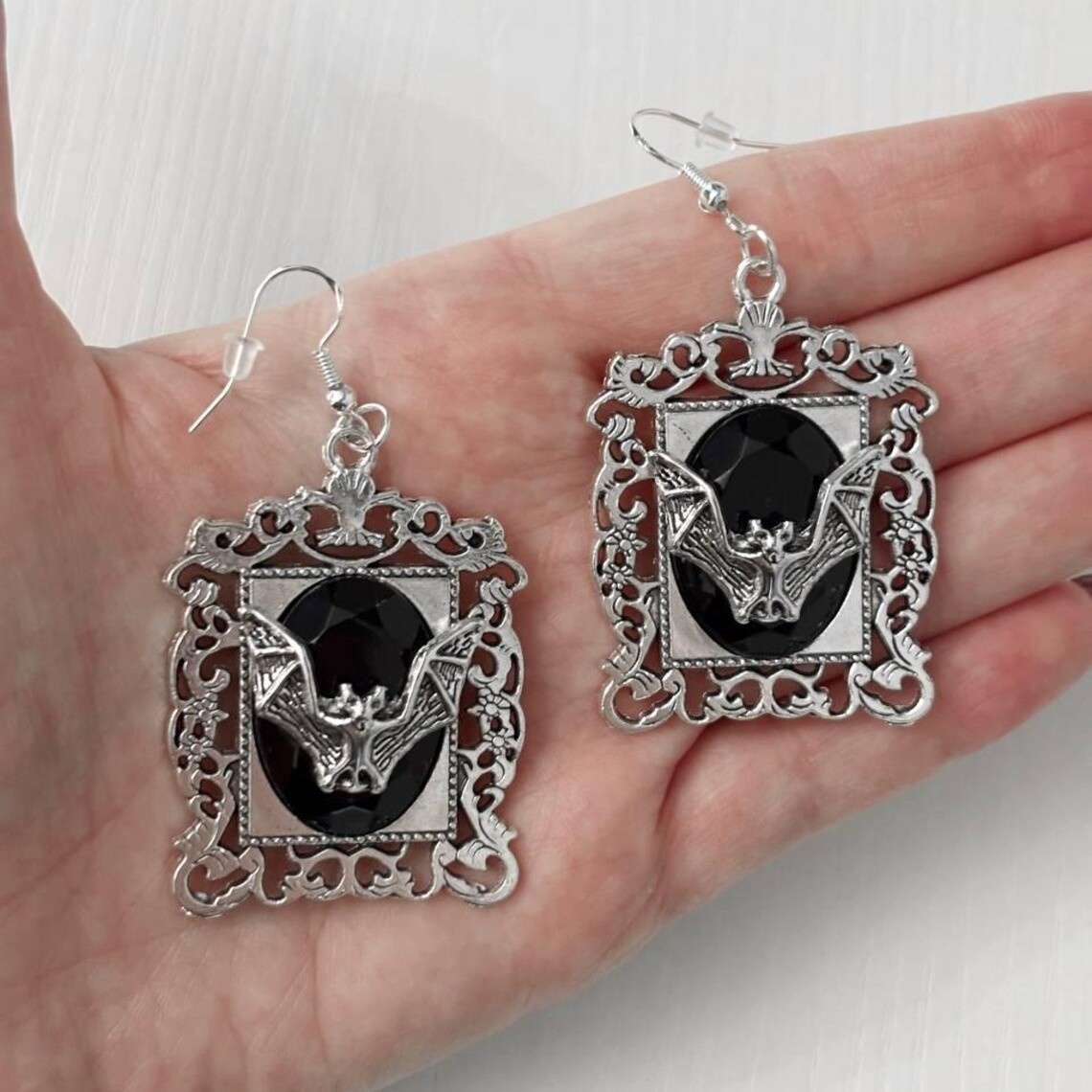 Vampire bat earrings,Gothic je - Women'S Vampire Accessories のレビューと価格