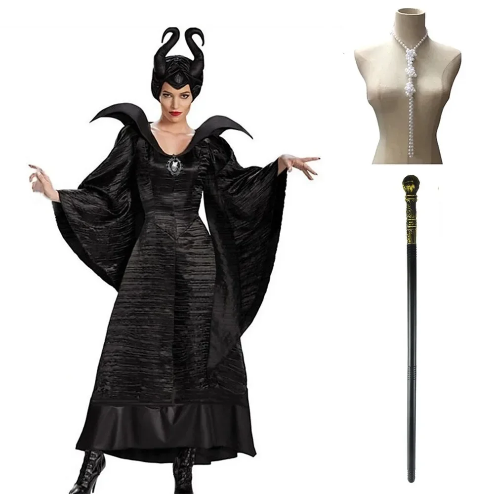 Maleficent Witch Costume Dark  - Women'S Vampire Accessories のレビューと価格