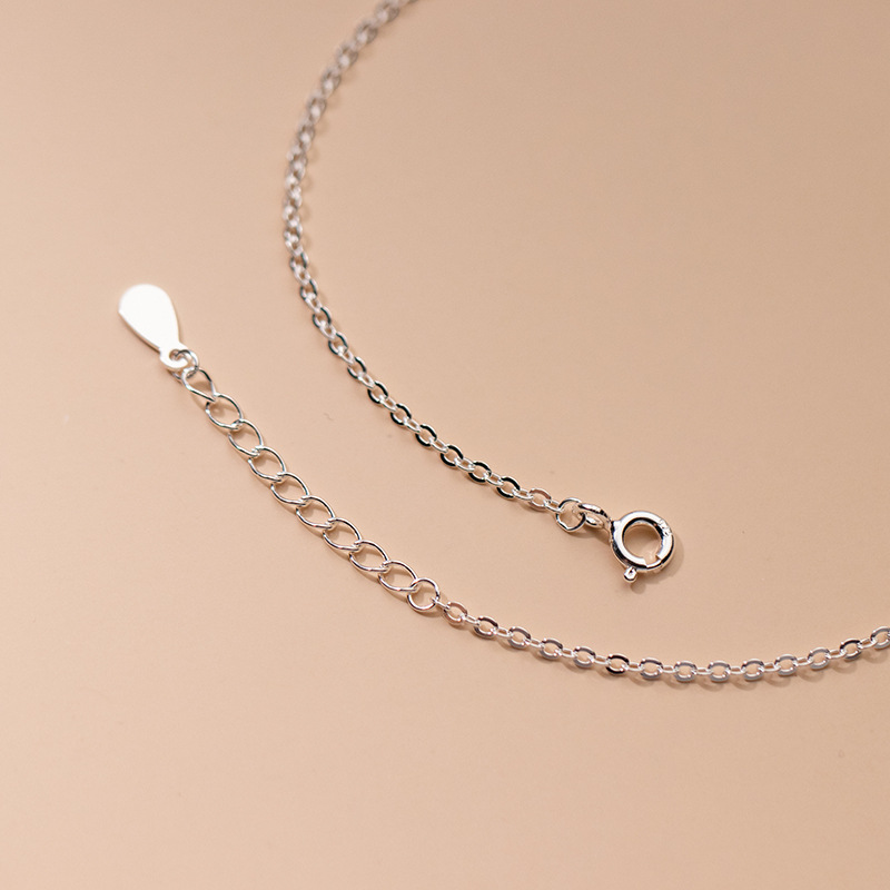 Anklets Silver 925 Fashion Wom - Beaded Anklet Chain のレビューと価格