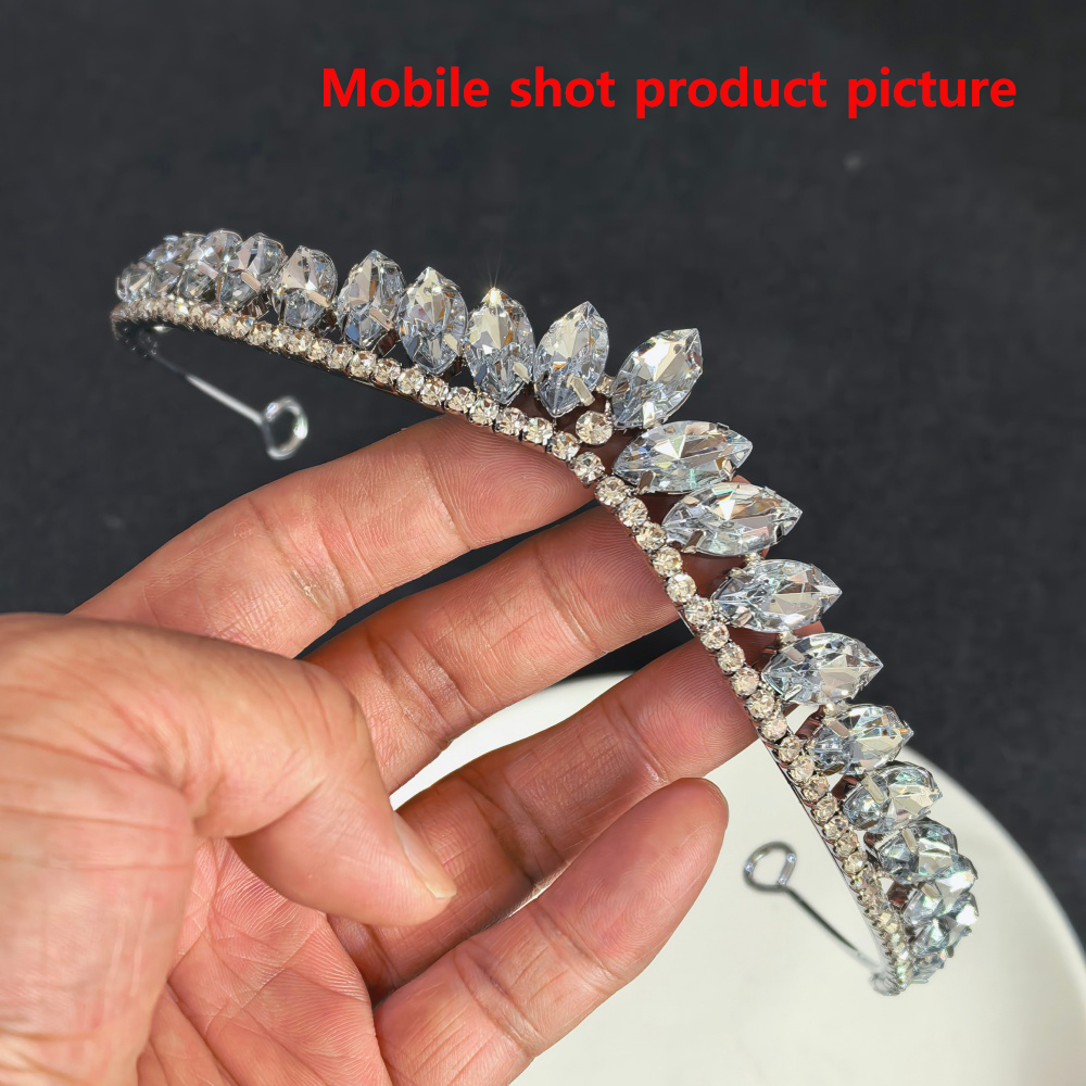 Minimalist Crystal Wedding Hai - Women'S Hair Accessories Wedding のレビューと価格