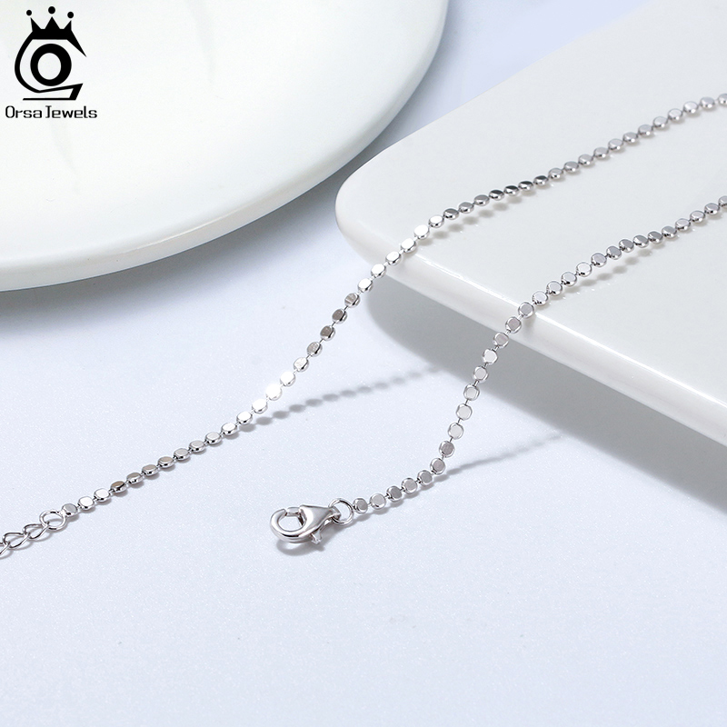 ORSA JEWELS Genuine 925 Sterli - Beaded Anklet Chain のレビューと価格