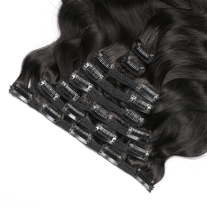 Body Wave Real Human Hair Clip - Women Accessories India のレビューと価格