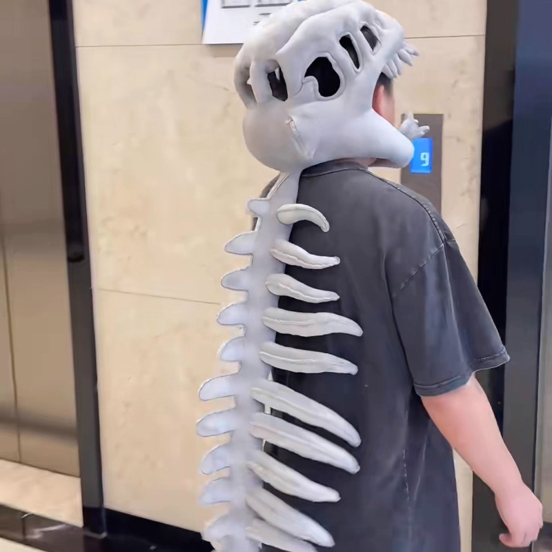 Dinosaur Skeleton Cosplay Cost - Women'S Clothing And Accessories のレビューと価格