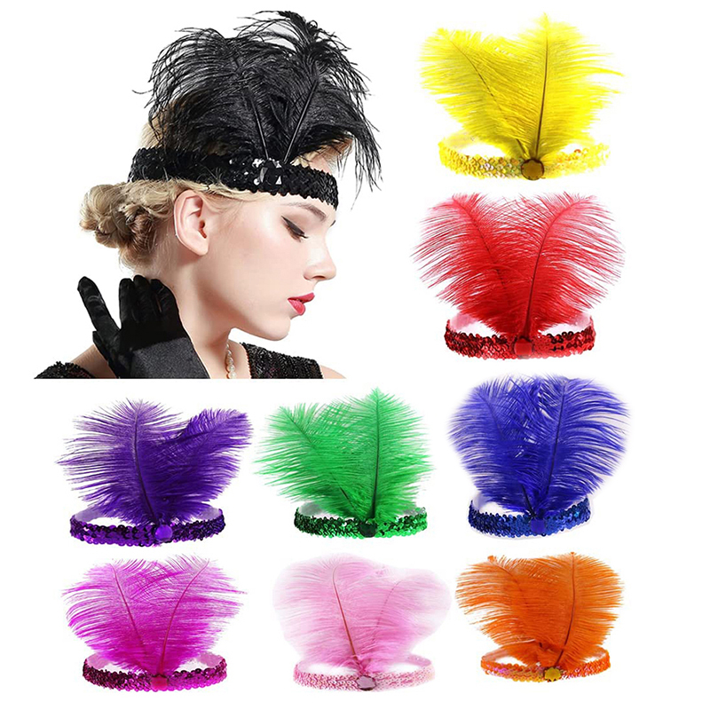 Sequins Feather Crystal Headba - Women Accessories India のレビューと価格