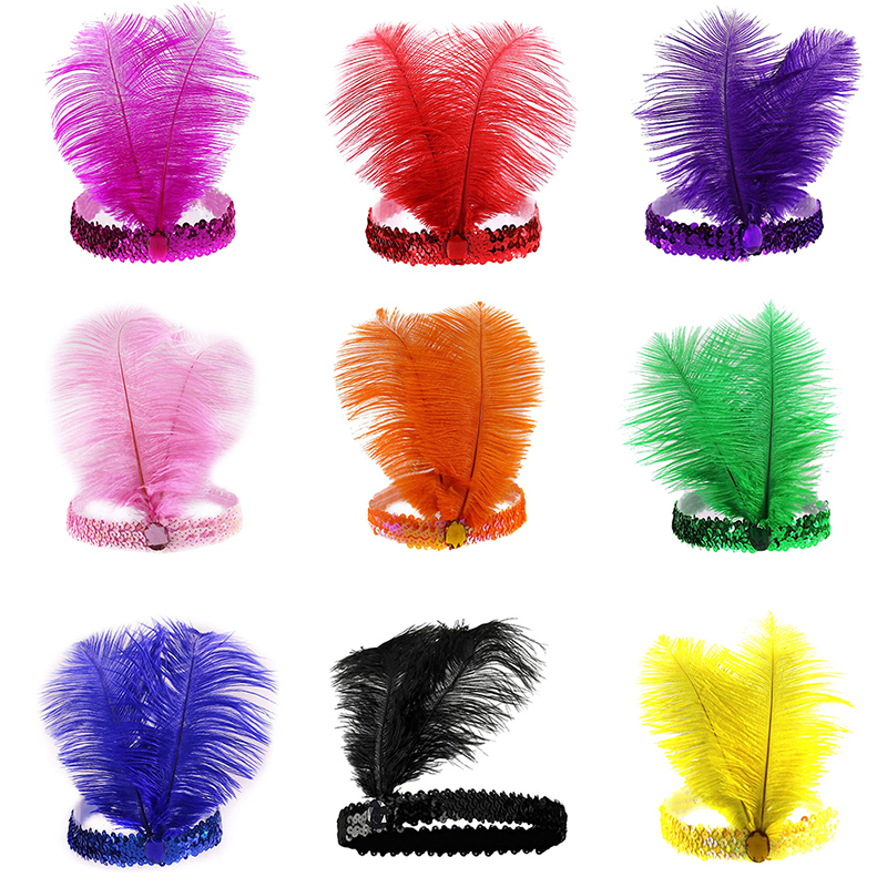 Sequins Feather Crystal Headba - Women Accessories India のレビューと価格