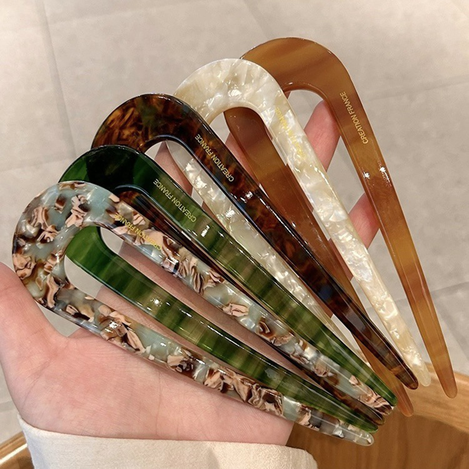 Elegant U-shape Hairpin Durabl - Women'S Hair Accessories Wedding のレビューと価格