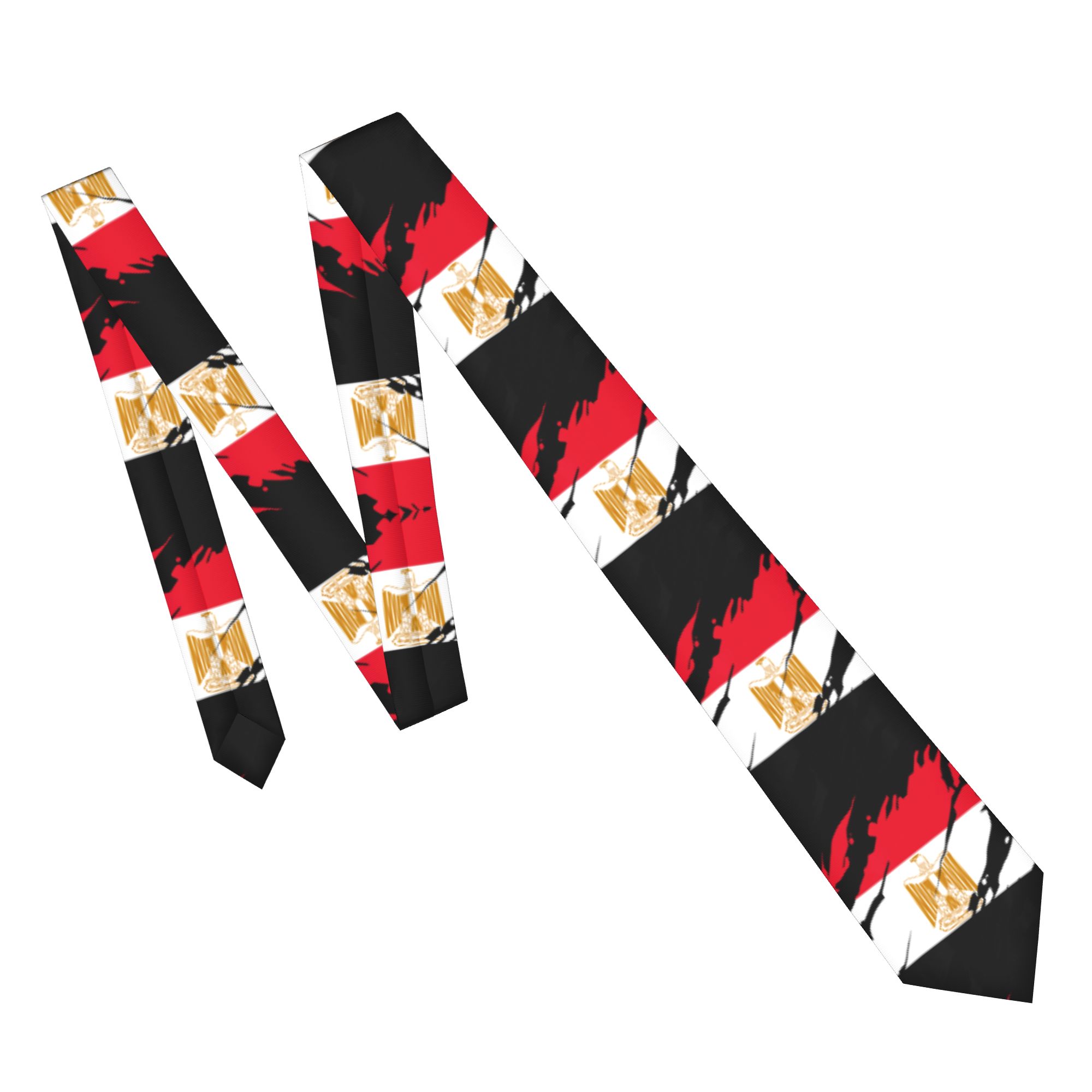 Egypt Egyptian Flag Necktie Un - Women'S Egyptian Accessories のレビューと価格