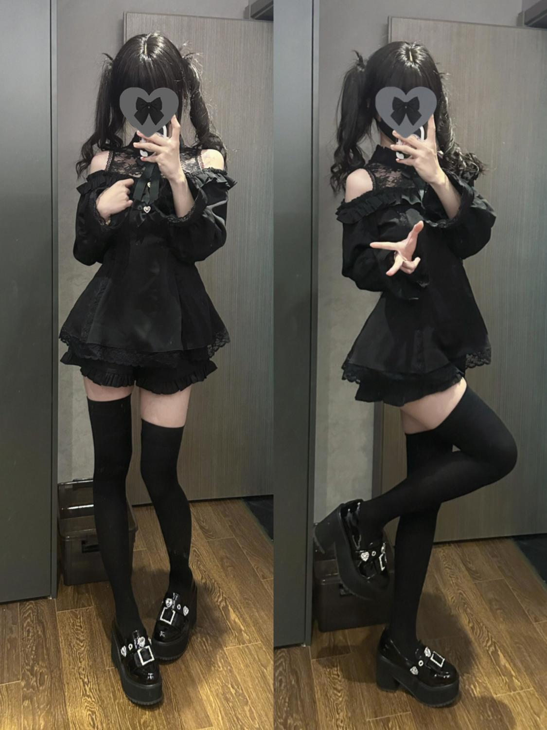 Women Lolita Two Piece Set Col - Layered Necklace Set のレビューと価格