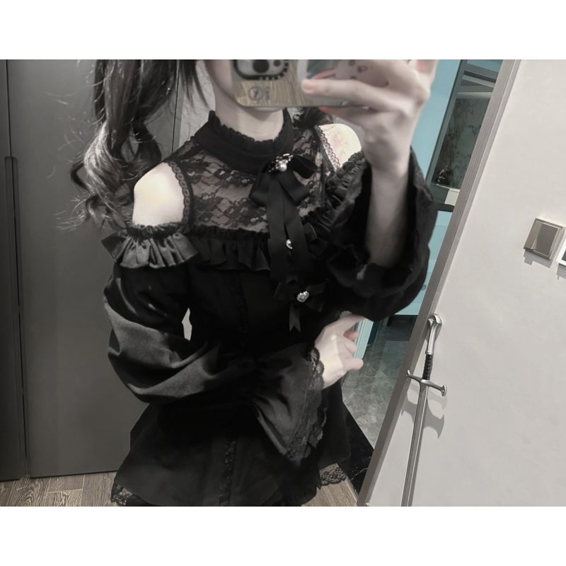 Women Lolita Two Piece Set Col - Layered Necklace Set のレビューと価格