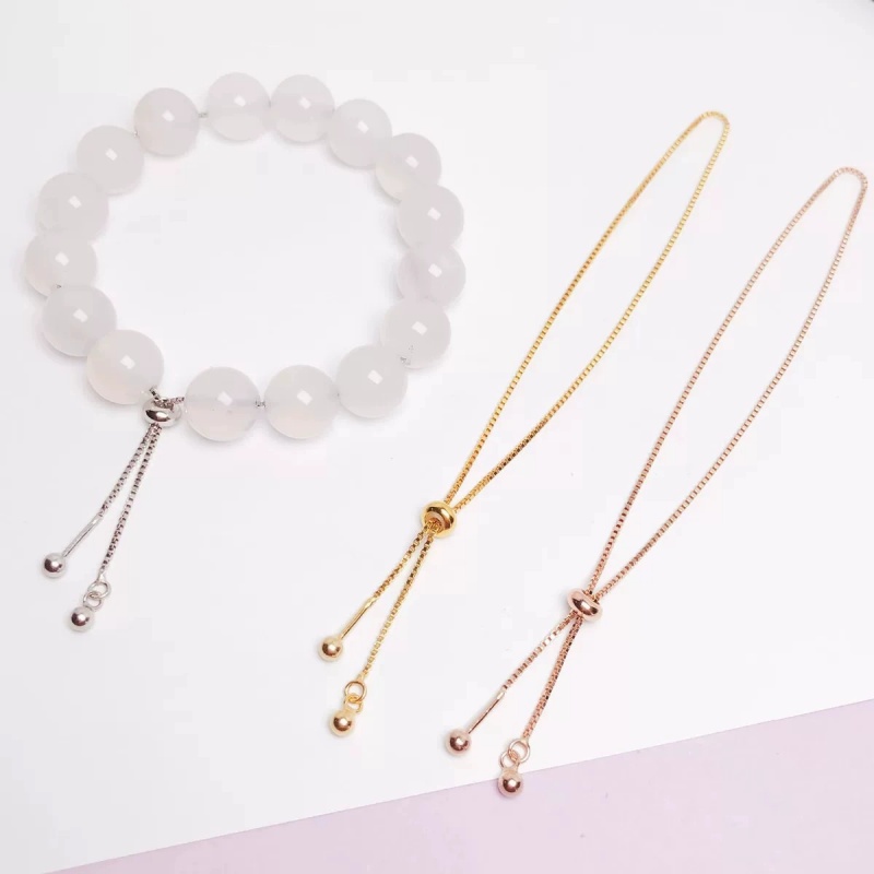 KAMIRA 925 Sterling Silver Adj - Beaded Anklet Chain のレビューと価格