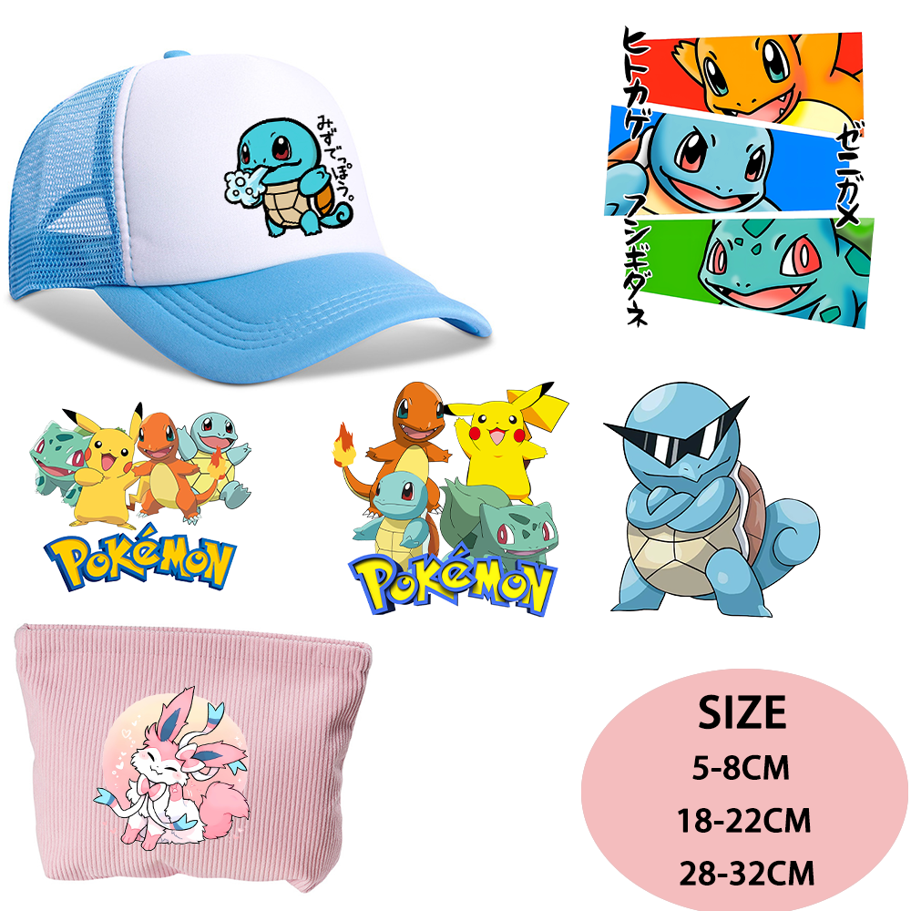 Pokemoned Iron on Patches Wash - Women'S Clothing And Accessories のレビューと価格