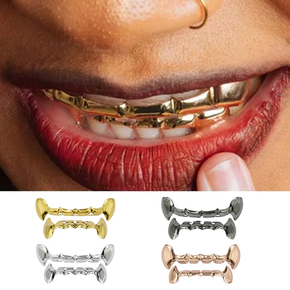 YOUNGX Hip Hop Vampire Fangs T - Women'S Vampire Accessories のレビューと価格