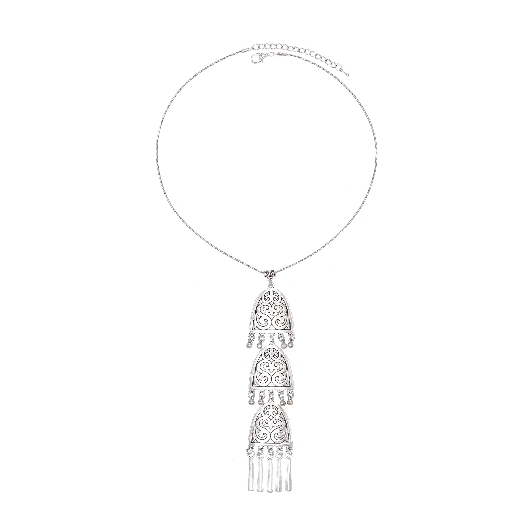 Vintage Silvery Ethnic Element - Women Accessories Nepal のレビューと価格