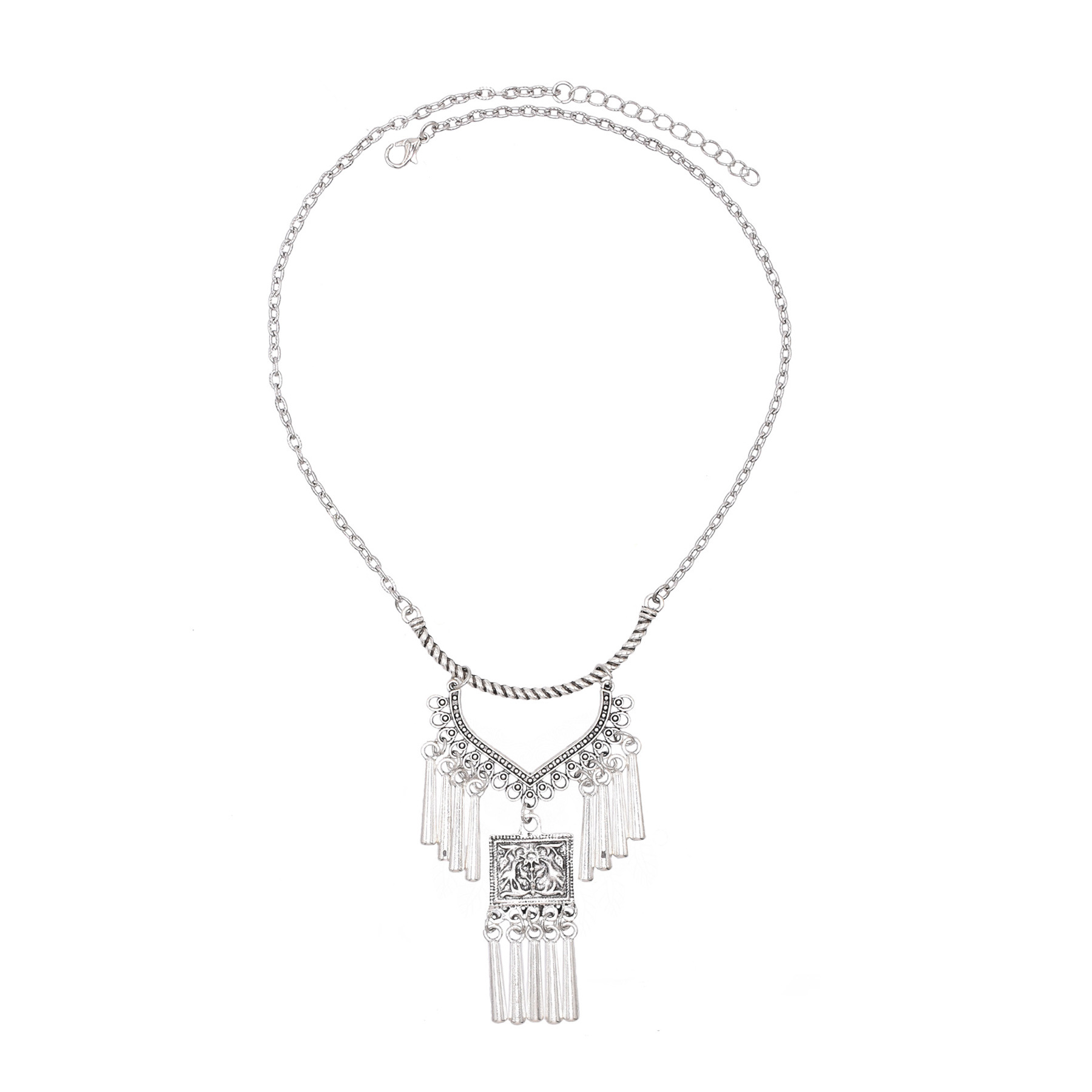Vintage Silvery Ethnic Element - Women Accessories Nepal のレビューと価格