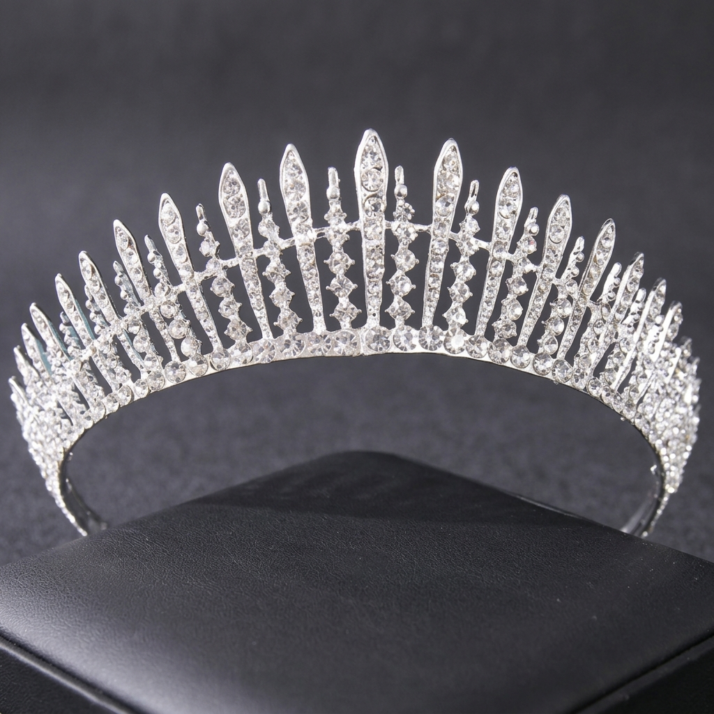 Bridal Crystal-Crown Headband  - Women'S Hair Accessories Wedding のレビューと価格