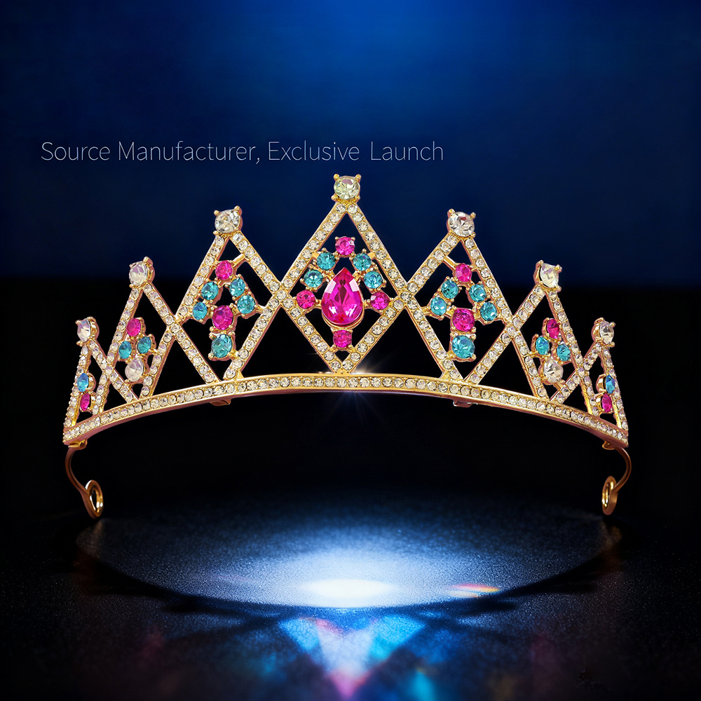 Princess Rhinestone Crown Head - Women'S Hair Accessories Wedding のレビューと価格