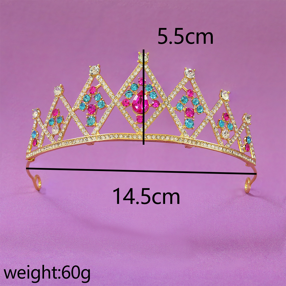 Princess Rhinestone Crown Head - Women'S Hair Accessories Wedding のレビューと価格