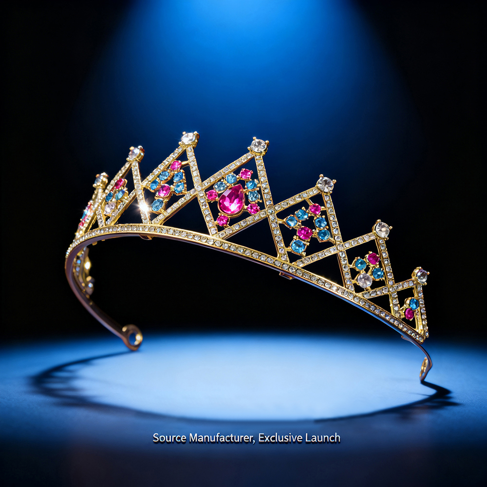 Princess Rhinestone Crown Head - Women'S Hair Accessories Wedding のレビューと価格