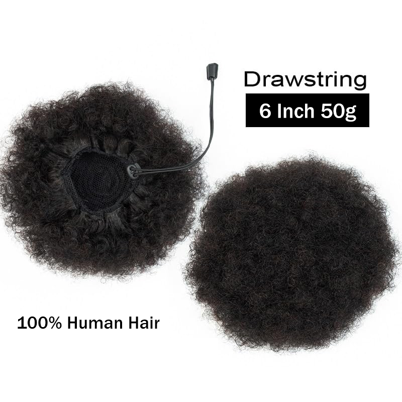 Afro Kinky Puffs 100% Human Ha - Women Accessories India のレビューと価格